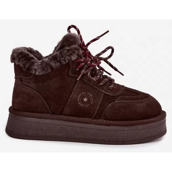  Női hóemberek BIG STAR SHOES UU274312 CSOKOLÁDÉ 