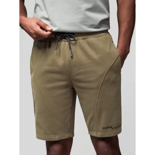  Férfi rövidnadrág szett OMBRE Z127 VILÁGOSKÉK/TÜRKIZ 