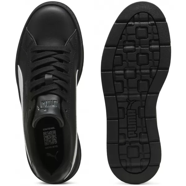  Női cipők PUMA KARMEN CLASSIC 40718704 PUMA FEKETE/PUMA FEHÉR/ERŐS SZÜRKE 