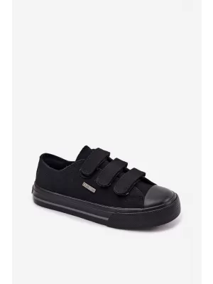 Gyermek tornacipő BIG STAR SHOES TT374172 FEKETE