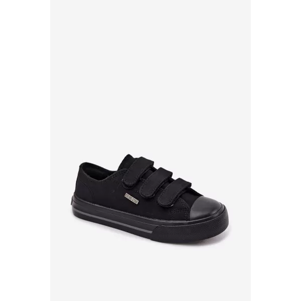  Gyermek tornacipő BIG STAR SHOES TT374172 FEKETE 