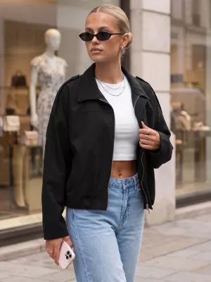 Női kabát DSTREET TY5955 FEKETE