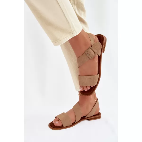  Női szandál BIG STAR SHOES TT274491 BÉZS 