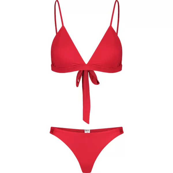  Női bikinifelső NORDBLANC WATERFALL NBSSS8213 PIROS 