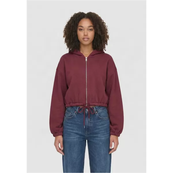  Női pulóver URBAN CLASSICS TB8635-00606 BURGUNDIA 