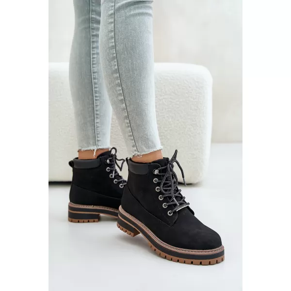  Női bokacsizma BIG STAR SHOES OO274A290 FEKETE 