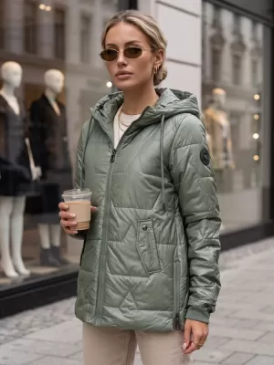 Női kabát DSTREET TY5802 ZÖLD