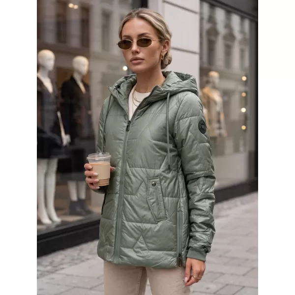  Női kabát DSTREET TY5802 ZÖLD 