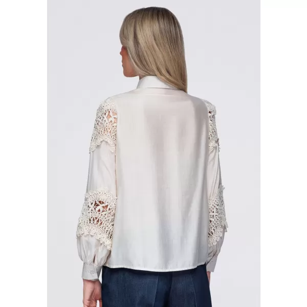  Női ing OMBRE OW-SH-E0075 BÉZS 