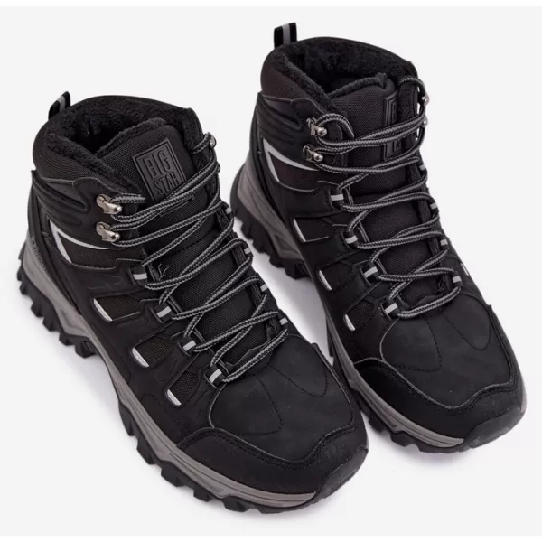  Férfi cipők BIG STAR SHOES UU174317 FEKETE 
