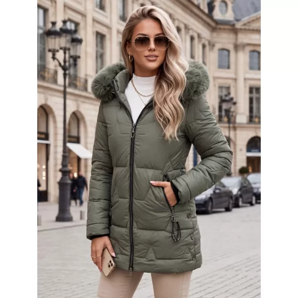  Női kabát DSTREET TY5739 ZÖLD 