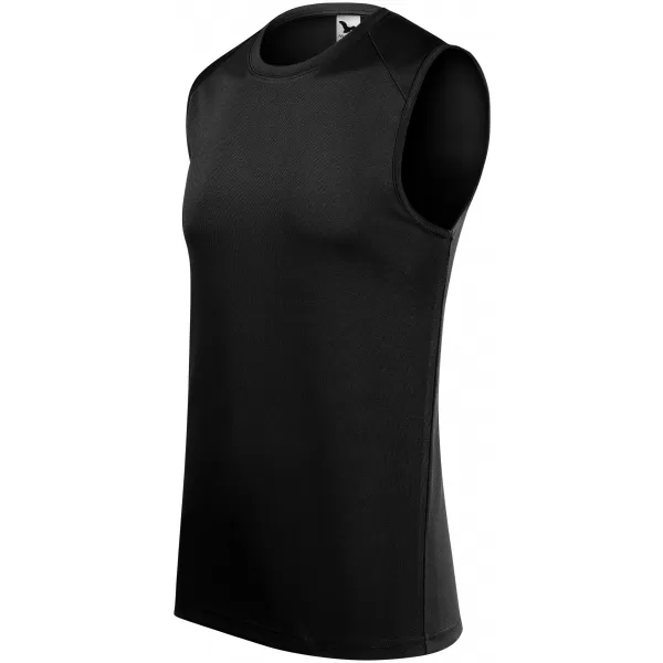  Férfi sport tank felső MALFINI BREEZE 820 FEKETE 