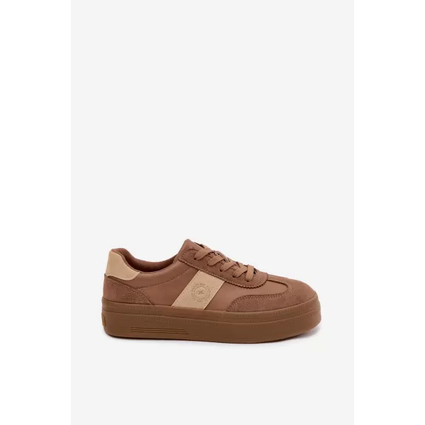  Női tornacipő BIG STAR SHOES UU274015 BARNA/BÉZS 