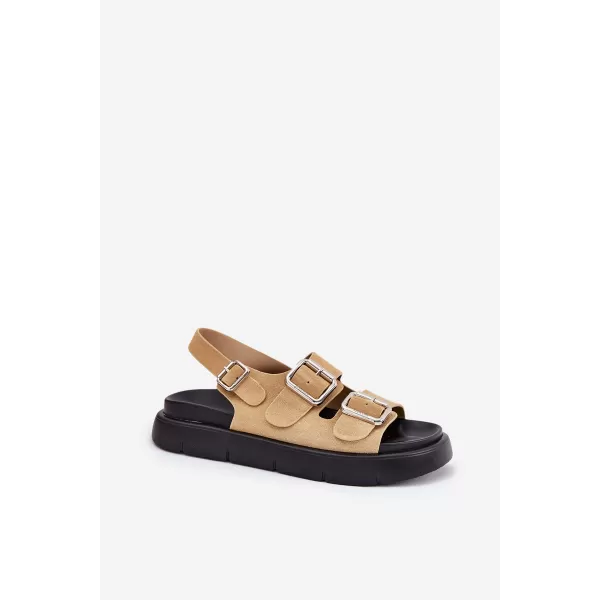  Női szandál BIG STAR SHOES RR274665 BÉZS 