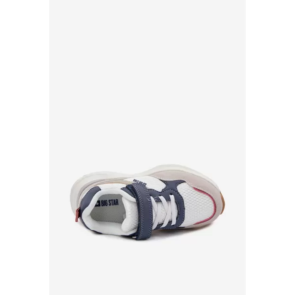  Gyermek tornacipő BIG STAR SHOES TT374029 FEHÉR 