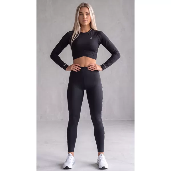  Női prémium hosszú leggings (új méretek) ALTISPORT VOJ/ALW021LEG05 FEKETE 