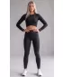 Női prémium hosszú leggings (új méretek) ALTISPORT VOJ/ALW021LEG05 FEKETE