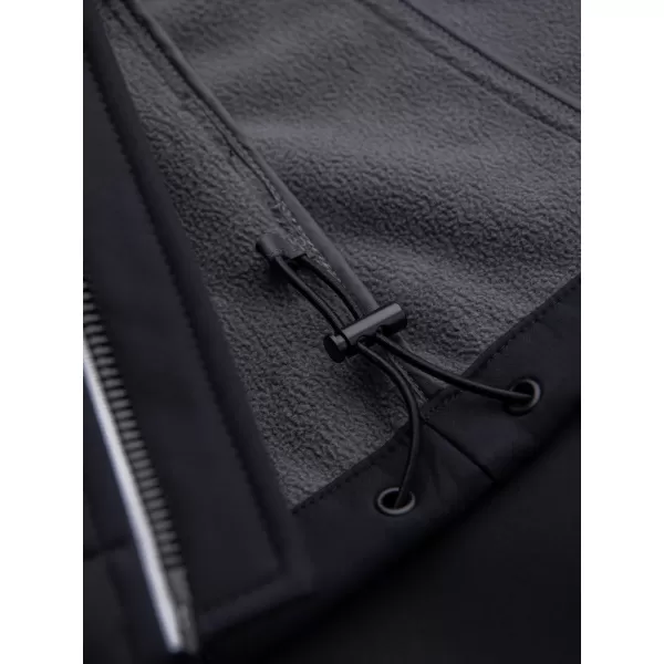  Férfi softshell kabát OMBRE OM-JANP-0292 FEKETE 