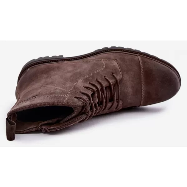  Férfi bokacsizma BIG STAR SHOES UU174220 FEKETE 