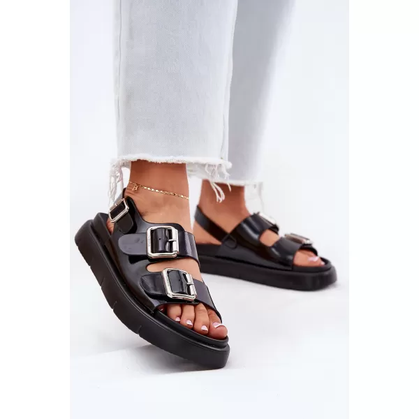  Női szandál BIG STAR SHOES RR274662 FEKETE 