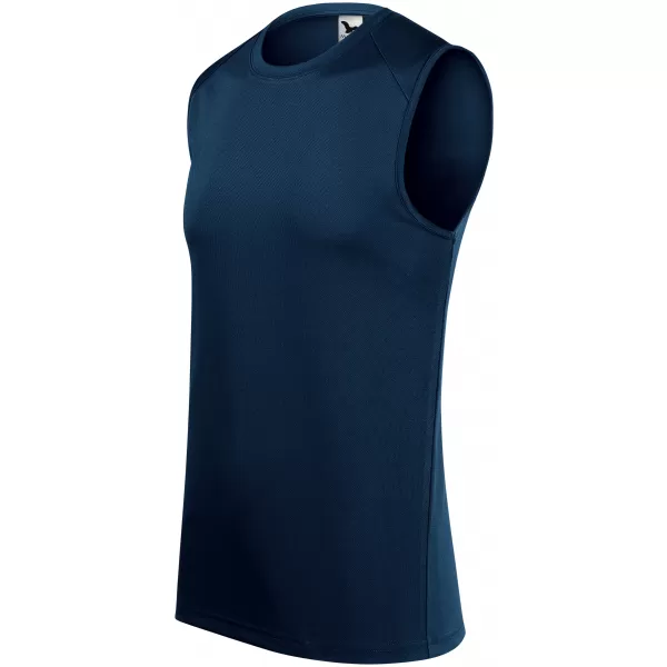  Férfi sport tank felső MALFINI BREEZE 820 SÖTÉTKÉK 