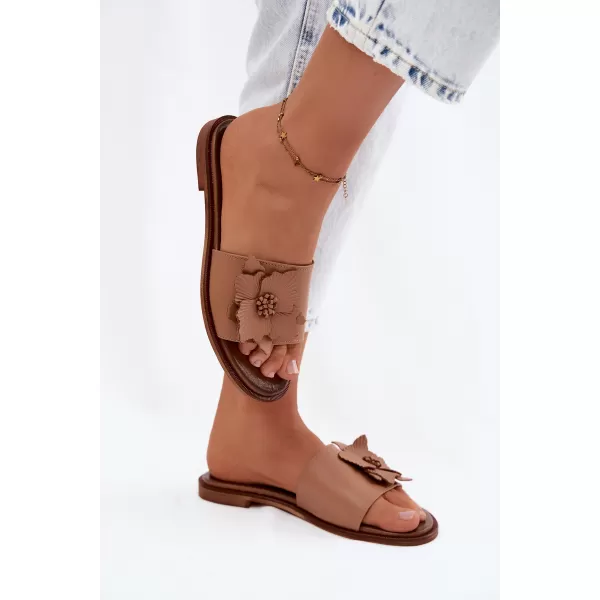  Női papucs ZAZOO 40477 CAPPUCCINO 