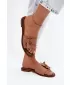 Női papucs ZAZOO 40477 CAPPUCCINO