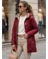 Női kabát DSTREET TY5771 BURGUNDIA