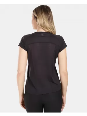 Funkcionális női póló KILPI LIMED-W 1L0305KI FEKETE