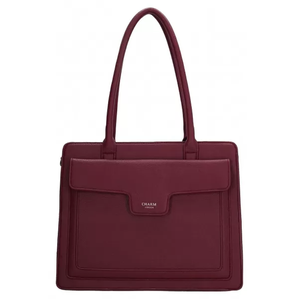  Kézitáska CHARM LONDON Monaco 25422 Bordeaux red BORDÓI VÖRÖS 