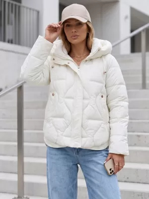 Női kabát DSTREET TY5938 EKRÜ