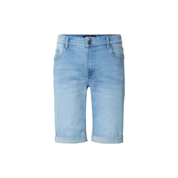 Férfi rövidnadrág URBAN CLASSICS TB8457 ÚJ VILÁGOSKÉK MOSVA 