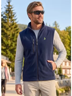 Férfi polár mellény ALTISPORT ALM002525 SÖTÉTKÉK