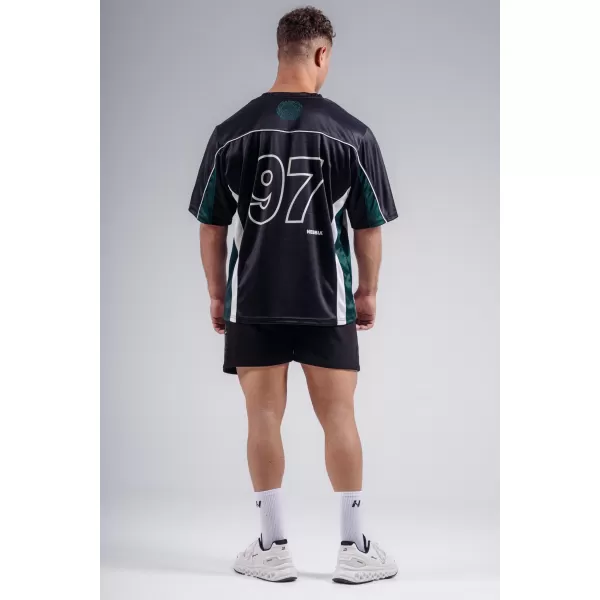  Túlméretes Jersey póló 97 NEBBIA PRIMAL 885 FEKETE 