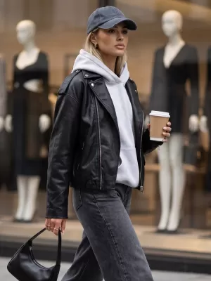 Női kabát DSTREET TY5917 FEKETE