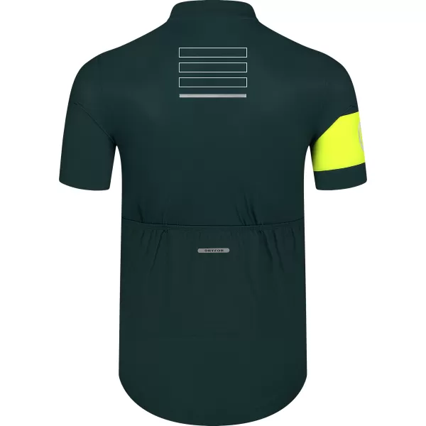 Férfi kerékpáros mez NORDBLANC CAMEL NBSMF8079 ZÖLD 