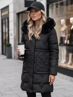 Női kabát DSTREET TY5824 FEKETE