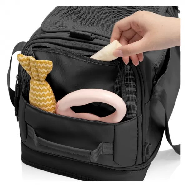  Tartály HEYS Pawsenger Pet Carrier FEKETE 