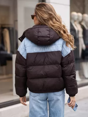 Női kabát DSTREET TY6088 BARNA