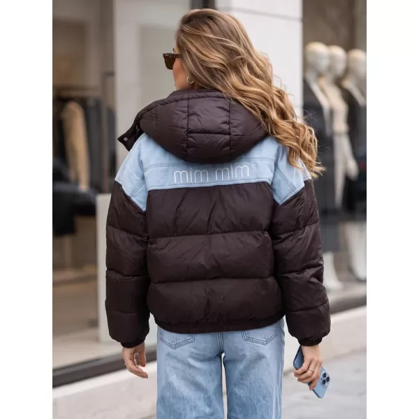  Női kabát DSTREET TY6088 BARNA 
