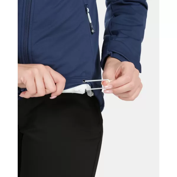  Női softshell kabát KILPI ONTAVIA-W 1L0113KI SÖTÉTKÉK 