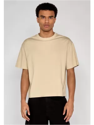 Férfi póló URBAN CLASSICS TB8398-00208 HOMOK