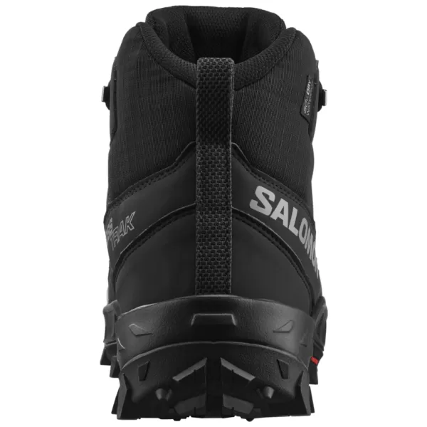  Férfi cipők SALOMON CROSSTRAK WATERPROOF L47570200 FEKETE/FEKETE/ASZFALT 