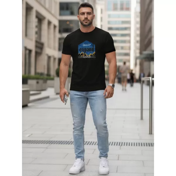  Férfi póló DSTREET NX5004R-BK FEKETE 