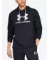 Férfi pulóver UNDER ARMOUR SPORTSTYLE TERRY LOGO HOODIE 1348520-001 FEKETE
