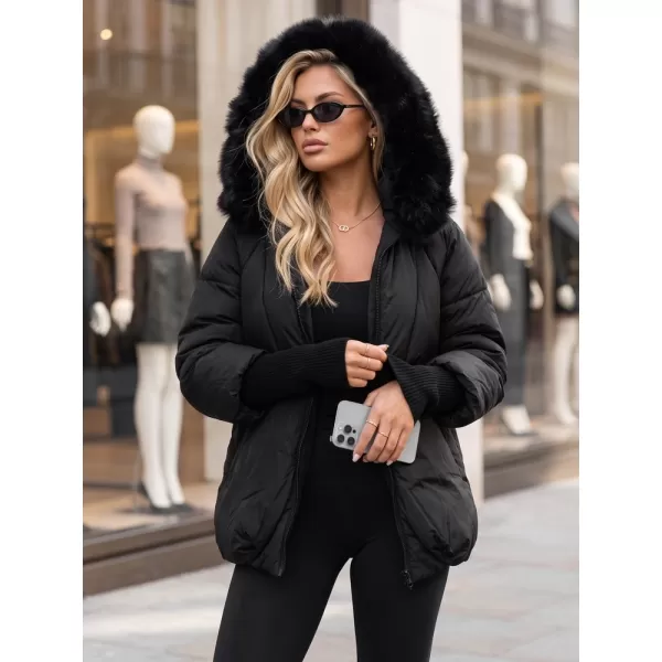  Női kabát DSTREET TY5995 FEKETE 