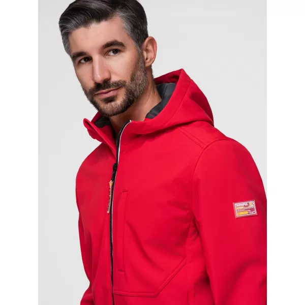  Férfi softshell kabát OMBRE OM-JANP-0292 SZERK 