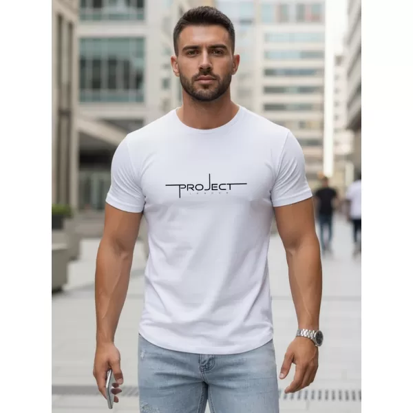  Férfi póló DSTREET NX5127R-WH FEHÉR 