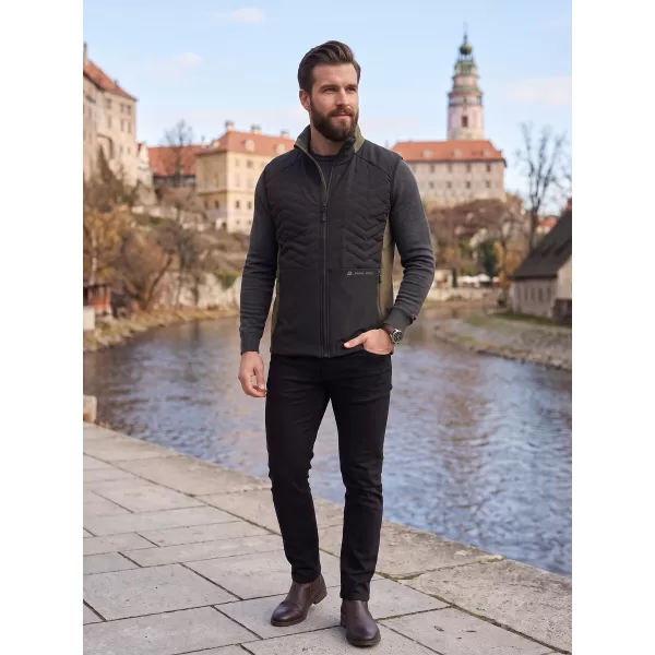  Férfi könnyű mellény ALPINE PRO BERF 3 FEKETE 