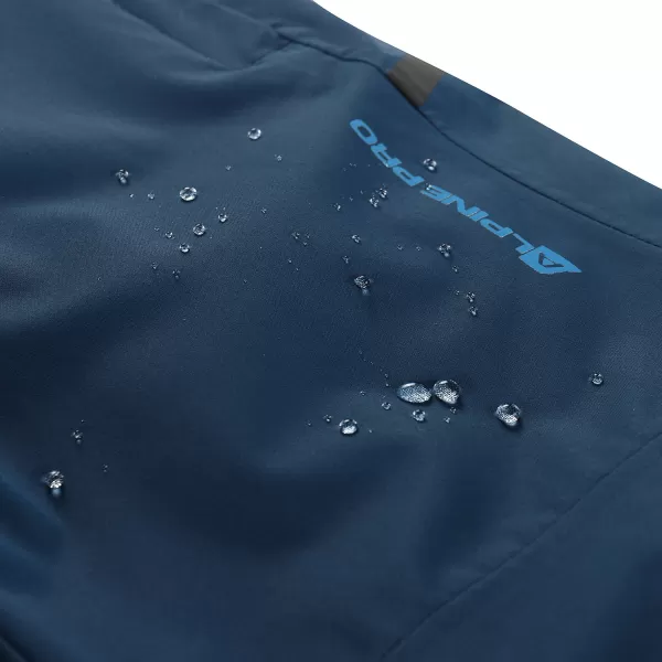  Gyermek sínadrág ALPINE PRO EDESO 3 GIBRALTÁRI TENGER 